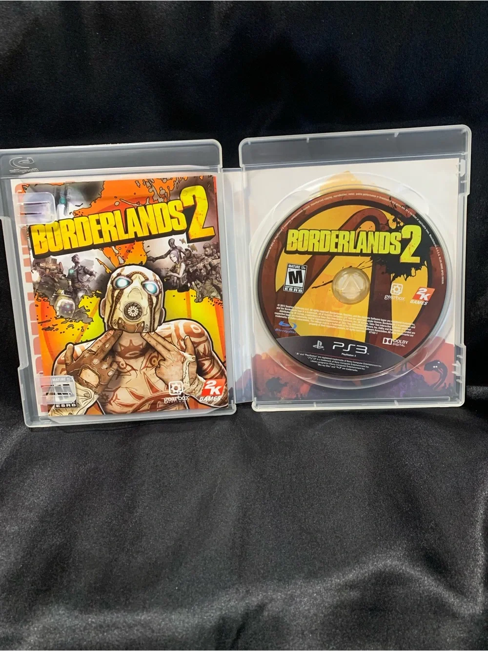 BORDERLANDS 2 PS3 Video Game Rated M EUC